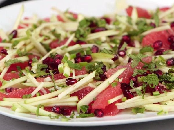 चिकन साटे और पोमेलो सलाद रेसिपी